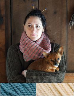 Brioche Knitted Cowl Workshop