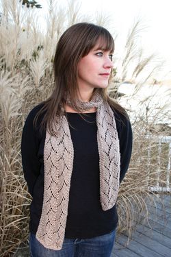Shell Lace Scarf