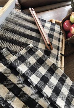 Buffalo Plaid Woven Dish Towel for Rigid Heddle or 4Shaft  Printed Pattern