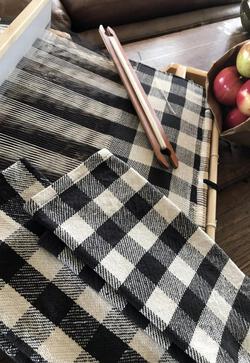Buffalo Plaid Woven Dish Towel for Rigid Heddle or 4Shaft  Pattern Download