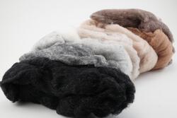 Harrisville Fiber Batts Sand and Stone Collection