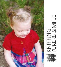 Little Girl's Shrug by Knitting Pure and Simple