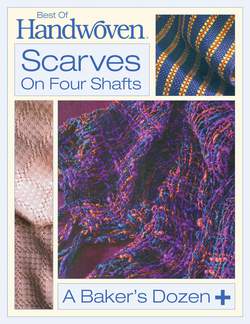 Best of Handwoven Scarves on Four Shafts  eBook Printed Copy