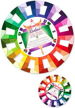 Pocket Rainbow Color Selector Wheel