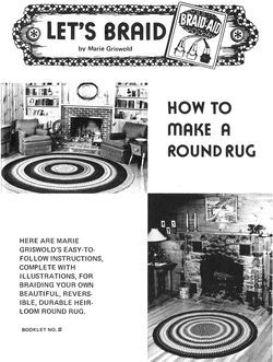 How to Make a Braided  Round Rug
