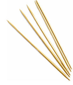 8quot Doublepoint Bamboo Knitting Needles Size 4