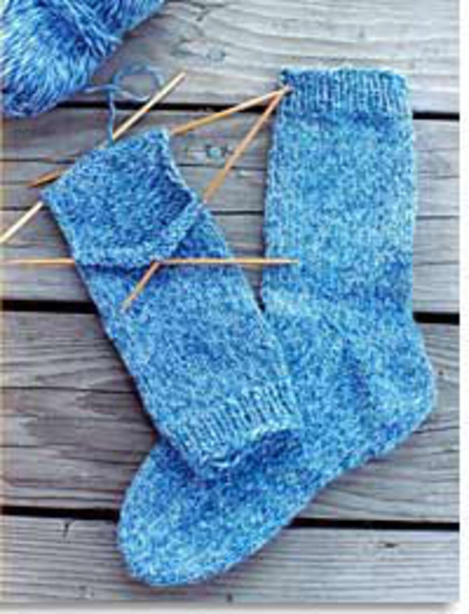 Knitting Patterns Beginner Socks by Knitting Pure and Simple