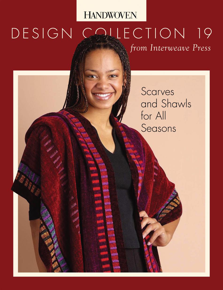 Weaving Books Handwoven Design Collection Number19  Scarves and Shawls for All Seasons  eBook Printed Copy