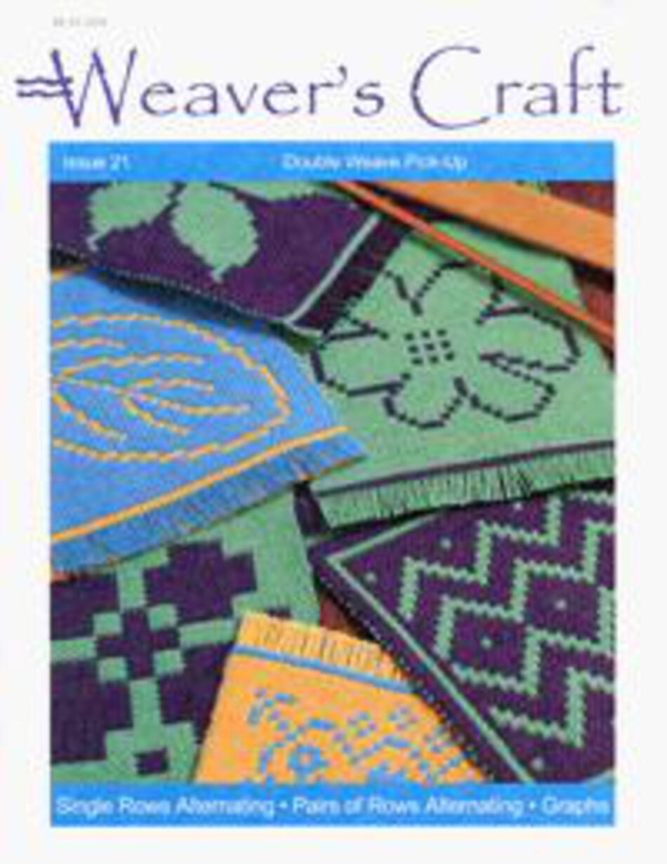 Weaving Magazines Weaveraposs Craft Issue 21