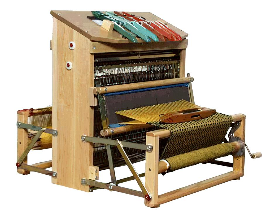 Weaving Equipment Leclerc Voyageur 1575quot Table Loom 12shaft