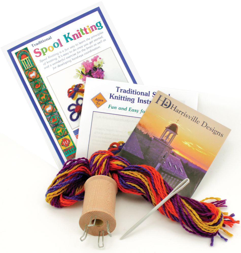 MultiCraft Kits Harrisville Traditional Spool Knitting Kit