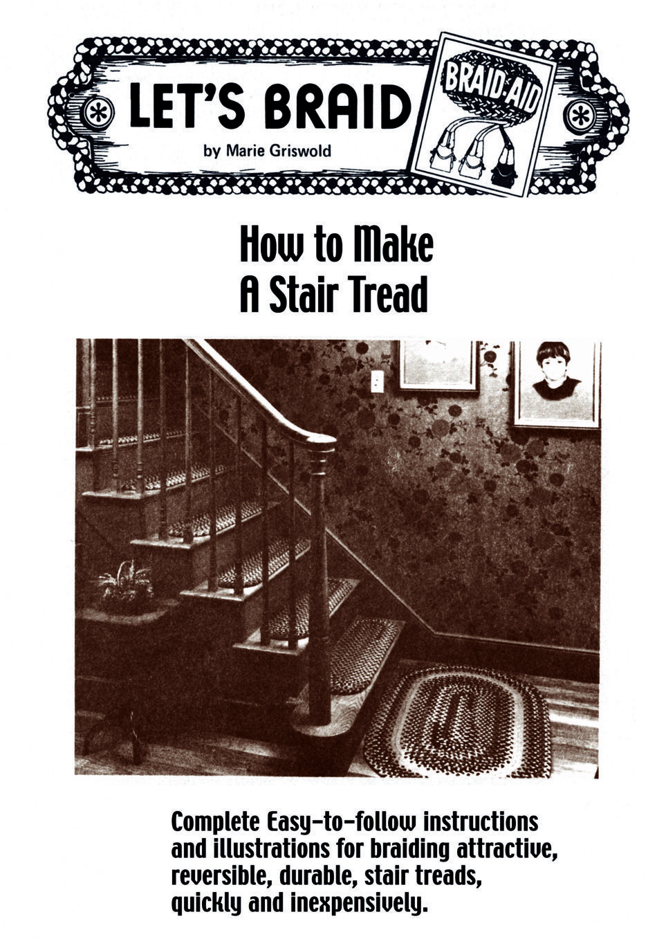 Rug Making Books How to Make Braided Stair Treads