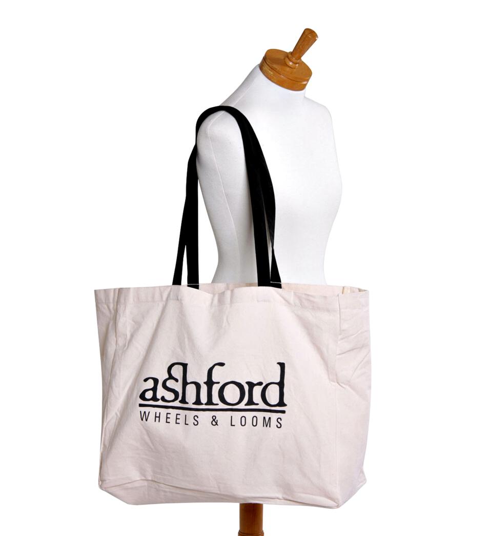 Weaving Equipment Ashford Branded Cotton Canvas Carry Bag for SampleIt Looms  