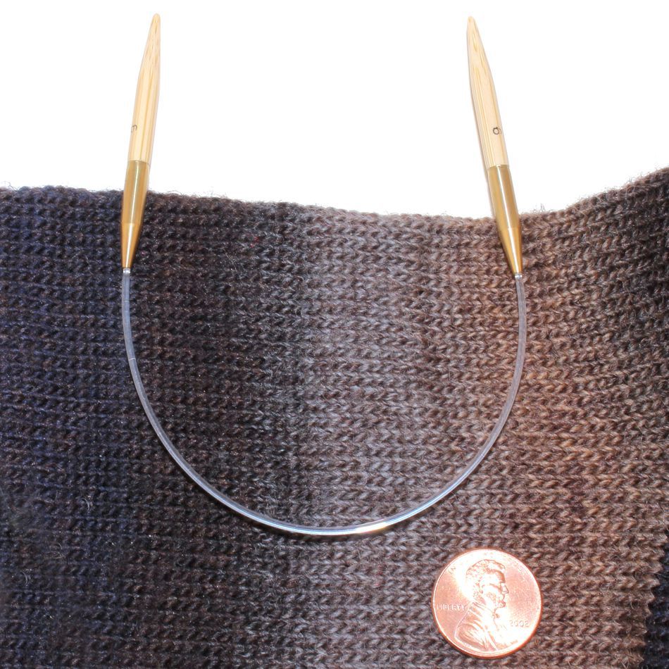 Knitting Equipment 9quot Circular Bamboo Knitting Needles Size 6
