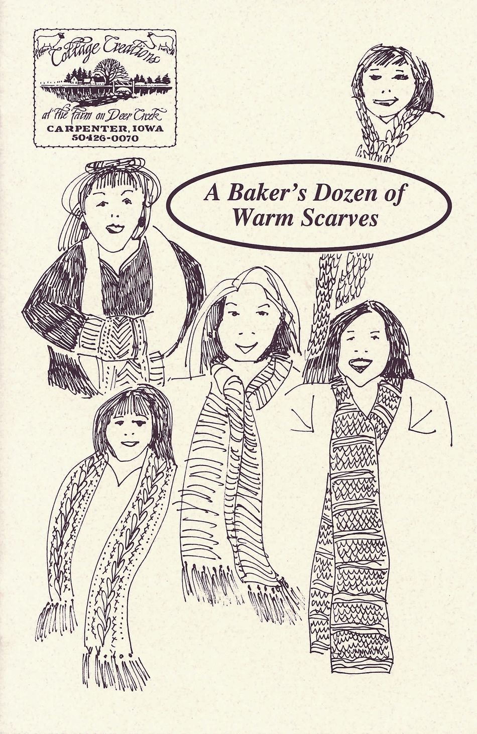 Knitting Books A Bakeraposs Dozen of Warm Scarves