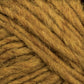 Close-up image of bulky, golden brown Berroco Lopi Alafoss Icelandic Wool Yarn. The fibers are thick, soft, and slightly fuzzy, with a subtly twisted texture. This yarn appears warm and cozy, perfect for creating Icelandic pullovers or other crafts.