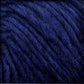 Close-up of the Lopi Alafoss Icelandic Wool Yarn by Berroco, Inc., showcasing its deep blue hue and thick, soft strands. The tightly intertwined fibers create a fuzzy texture, reminiscent of traditional Icelandic pullovers, evoking a sense of warmth and coziness.