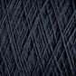 Close-up image of Jagger Brothers, Inc.'s JaggerSpun Maine Line 3/8 Yarn | Mini-cone in dark blue, wound in a crisscross pattern. The threads appear slightly textured and densely packed, creating a rich, uniform surface with an intricate design—true to the craftsmanship of JaggerSpun yarns.