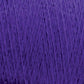 Close-up of JaggerSpun Maine Line 2/8 Yarn | Mini-cone from Jagger Brothers, Inc., showcasing its purple worsted spun composition with a slightly fuzzy texture, tightly wound into a ball. The strands are intricately arranged in an overlapping crisscross pattern, making it ideal for knitting or weaving projects.