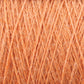 Close-up view of JaggerSpun Zephyr Wool-Silk 2/18 Yarn | Large Cone by Jagger Brothers, Inc., showcasing its detailed and intertwined fibers. The texture appears soft and slightly fuzzy, with the strands crisscrossing in a neat and consistent pattern.