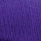 Close-up of a spool of JaggerSpun Zephyr Wool-Silk 2/18 Yarn from Jagger Brothers, Inc., in a rich, deep shade of purple. The image shows intricate, tightly wound strands creating a textured surface with some lighter shades appearing due to the lighting and texture.