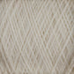 A close-up image of JaggerSpun Zephyr Wool-Silk 2/18 Yarn by Jagger Brothers, Inc. reveals white, softly textured strands arranged in a crisscross pattern that creates a detailed, fibrous surface. The yarn appears fluffy and delicate, with a slightly fuzzy texture, suggesting it might be a luxurious blend suitable for knitting or crocheting cozy items.