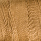 Close-up image of a skein of 3/2 Pearl Cotton Yarn in light brown from Supreme Corp. The strands are neatly wound together, showcasing a smooth and consistent texture. The natural soft fibers appear ready for knitting or crochet projects. This versatile yarn is perfect for creating intricate patterns and delicate designs.