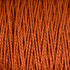 Close-up of tightly woven, thin strands of 3/2 Pearl Cotton Yarn in an orange-brown hue from Supreme Corp, forming a textured pattern reminiscent of versatile yarn.