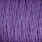 Close-up view of tightly wound, textured strands of Supreme Corp's 3/2 Pearl Cotton Yarn in purple, creating a visually rich pattern. The fibers appear slightly reflective, enhancing the depth and variation in the purple tones.