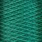 Close-up image of tightly wound 3/2 Pearl Cotton Yarn from Supreme Corp. The texture of the fibers and the crisscrossing pattern are clearly visible, showcasing the intricate weave and rich color of this versatile material available on a large cone.