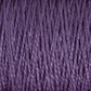 Close-up image of Supreme Corp's 3/2 Pearl Cotton Yarn | Mini-cone in a rich purple hue. The texture reveals tightly twisted strands, suggesting a smooth, slightly shiny finish that is perfect for knitting or crocheting projects. This versatile yarn is ideal for various craft endeavors.