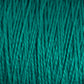 Close-up of the Supreme Corp 3/2 Pearl Cotton Yarn | Mini-cone in a turquoise hue. The texture reveals numerous parallel threads tightly wound together, forming a soft and intricate pattern ideal for knitting and crocheting.