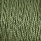 Close-up image of 5/2 Pearl Cotton Yarn from Supreme Corp, showing its tightly woven, smooth texture. The versatile yarn is uniformly colored in a solid shade of olive green.