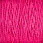 Close-up image of the vibrant pink, 5/2 Pearl Cotton Yarn | Mini-cone by Supreme Corp, showing tightly woven fibers and a rich texture. The yarn appears to be soft and slightly glossy, perfect for weaving projects where uniformity and sheen are key.