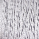 Close-up of tightly wound, light-colored 5/2 Pearl Cotton Yarn from Supreme Corp, displaying a soft and fibrous texture. The strands are neatly aligned on the large cone, forming a uniform pattern that captures the fluffiness and smoothness of this versatile yarn material.