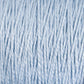 Close-up view of Supreme Corp's 5/2 Pearl Cotton Yarn in light blue, featuring tightly twisted strands. The mercerized cotton yarn has a soft and fibrous texture, creating a uniform pattern of interwoven threads, making it perfect for weaving projects. Available in a convenient mini-cone size.