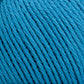 Close-up of a ball of Brown Sheep's Cotton Fine yarn in a vibrant blue color, showing tightly, neatly wound strands with visible texture and a slight sheen. The image highlights Cotton Fine's fibrous details and rich hue, emphasizing its suitability for knitting, crocheting, or weaving.