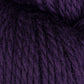 A close-up image of thick, dark purple Cascade Eco and Cascade Eco Plus Wool Yarn by Cascade Yarns, featuring a tightly twisted texture made from Peruvian Highland wool. The slightly fuzzy fibers provide a soft appearance that is perfect for felted knitting projects.