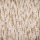 A close-up image of Homestead 8/2 Cotton Yarn | Mini-cone by Supreme Corp, showcasing tightly wound beige fibers running vertically. The texture appears rough, with strands slightly uneven, creating a natural, rustic look reminiscent of versatile yarns.