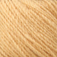 Close-up of Halcyon Yarn's Victorian 2-Ply Wool Yarn in light beige, showcasing its soft, fuzzy texture and twisted fibers. The strands are tightly wound together, highlighting the intricacies of this sport weight yarn. The color is a warm, neutral shade suitable for various hand knitting or crocheting projects.