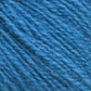 Close-up image of tightly knit Victorian 2-Ply Wool Yarn. The texture appears soft and slightly fluffy, with individual fibers visible. The shade of blue is consistent throughout, giving the Halcyon Yarn product a uniform appearance, perfect for hand knitting projects.