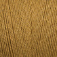 A close-up view of the golden yellow Maurice Brassard 8/2 Tencel Yarn on a tube, showcasing detailed twisted strands with a slightly shiny texture. The yarn appears soft and is tightly wound, offering a smooth and neat appearance suitable for knitting or crocheting projects. Perfect for crafting luxurious knitting accessories or intricate weaving projects.