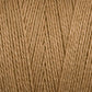 Close-up image of the Maurice Brassard 8/2 Tencel Yarn in beige, showcasing the intricate texture of the twisted fibers. The yarn has a smooth, consistent appearance with a slight sheen, suggesting it may be a blend of fibers. The strands are intricately wound together to form a uniform pattern, making it ideal for knitting accessories or weaving projects.