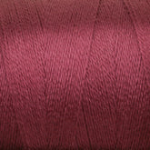 A close-up view of a spool of Maurice Brassard's 8/2 Tencel Yarn, showcasing tightly wound, shiny fibers with a slightly reflective surface. The yarn appears smooth and is arranged in a neat, diagonal pattern around the spool—ideal for weaving projects or as an elegant addition to your knitting accessories.