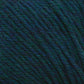 Close-up image of twisted yarn strands in rich blue and green hues, showcasing the detailed texture and beautiful stitch definition. The fibers are interlaced, creating a dense and cozy appearance typical of Cascade 220 Superwash Wool Yarn from Cascade Yarns, made from 100% merino wool in DK weight.