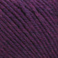 Close-up of a ball of Cascade 220 Superwash Wool Yarn from Cascade Yarns in DK weight, featuring an exquisite mix of purples and dark pinks. This 100% merino wool yarn showcases a soft, textured appearance with clearly visible individual strands. The blend of colors creates a rich, multi-tonal effect with beautiful stitch definition.