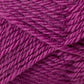 Close-up of purple Jo Sharp Classic DK Wool strands wound in a criss-cross pattern, creating a textured and dynamic appearance. The yarn fibers from Kingfisher Yarn & Fibre are tightly twisted, giving it a smooth yet detailed look, suitable for knitting or crochet projects.