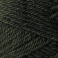 Close-up image of Jo Sharp Classic DK Wool in dark green by Kingfisher Yarn & Fibre, showcasing its detailed texture and intricate strands. The premium-grade wool appears thick and slightly coarse, with tightly woven fibers.