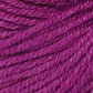 Close-up image of magenta-colored Jo Sharp Mulberry Silk Georgette Yarn by Kingfisher Yarn & Fibre. The texture shows tightly twisted fibers creating a smooth and consistent appearance. The yarn strands are parallel, highlighting the thickness and sheen of the material.