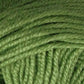 A close-up image of Jo Sharp Mulberry Silk Georgette Yarn by Kingfisher Yarn & Fibre. The yarn strands are neatly wound together, showcasing a smooth and consistent texture reminiscent of heirloom items. The shade of green is vibrant and uniform throughout the yarn bundle.